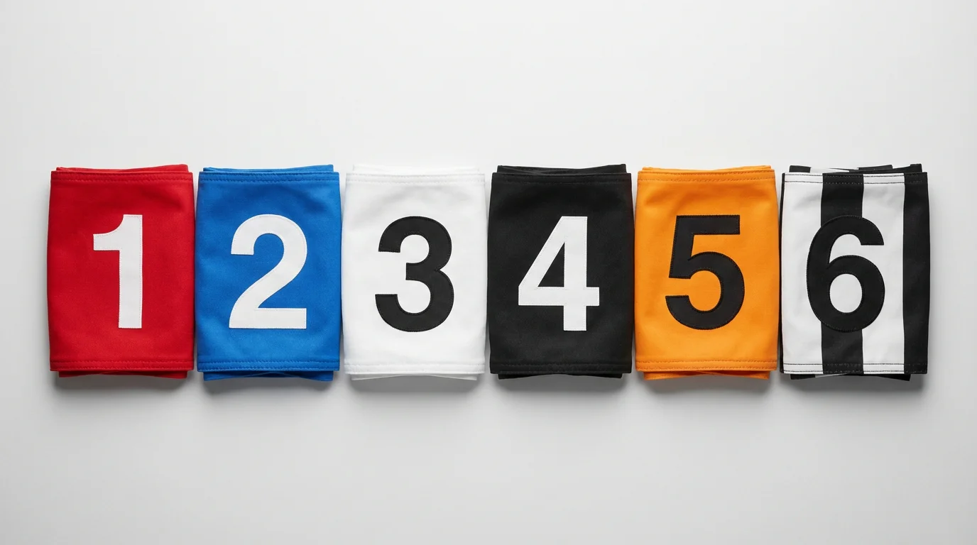 Greyhound racing trap colours and jacket numbers